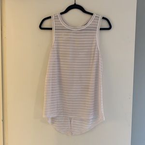 Lululemon white tank top